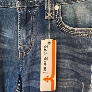 Rock Revival Indigo Denim Jeans